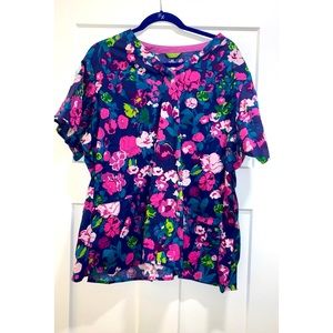Vera Bradley 2x Scrub Top